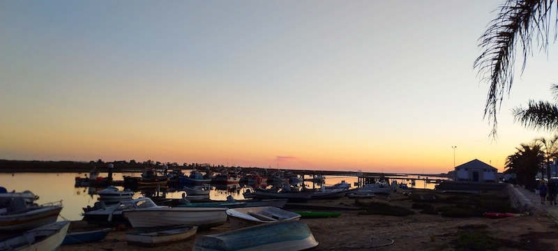Santa Lucia evening boats